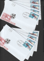 Israel FDC 2006 ATM Logo Aut.number 012 - 8 FDC. Postal Weight 0,04 Kg. Please Read Sales Conditions Under Image Of Lot - Machine Labels [ATM]