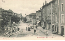 MIKIFP8-046- 38 BEAUREPAIRE PLACE DES TERREAUX SCIEURS DE LONG - Beaurepaire