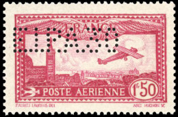 6d - 1F.50 Carmin. Perforé EIPA30. Très Bon Centrage. SUP. - Otros & Sin Clasificación