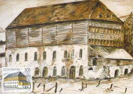LUXEMBOURG  CARTE  PHILATELIQUE   NUM-YVERT  1130 ANCIEN MOULIN A ECORCES - Maximum Cards