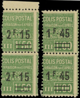 92+93 - 2 Valeurs En Paire Dont Un Avec Petit HdeF. TB. - Other & Unclassified