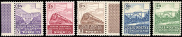 177a/181a - 5 Valeurs. Valeurs Omises. SUP. - Other & Unclassified