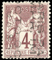 14c - 4c. Lilas-brun. Sans Quantième. SUP. - Other & Unclassified