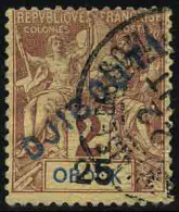 2 - 25c. S/2c. Lilas-brun S/paille. Obl. TB. - Other & Unclassified
