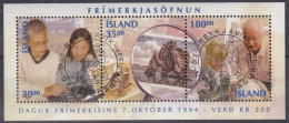 ISLAND  Block 17, Gestempelt, Tag Der Briefmarke, 1994 - Blokken & Velletjes