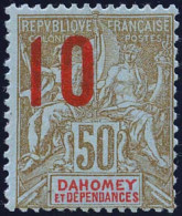 41 - 10c. S/50c. Bistre Et Rouge. TB. - Altri & Non Classificati
