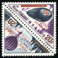 61/62 - Poste Aérienne. 100F. S/20F. AERIENNE Avec Petit A. 1 Ex. Par Feuille. SUP. R. - Altri & Non Classificati