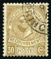 10 - Timbres-Taxe. 30c. Bistre. Obl. TB. - Altri & Non Classificati