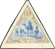 63 - 25c. Bistre Et Bleu. TB. - Autres & Non Classés