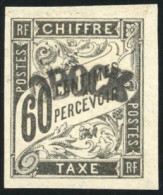 4 - Timbres-Taxe. 60c. Noir. TB. - Autres & Non Classés