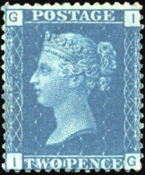 47 - 2p. Blue. Plate 14. VF. - Autres & Non Classés