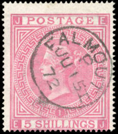 126 - 5s. Rose. VF. - Autres & Non Classés