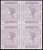 178 - 2s. 6d. Lilac. Block Of 4. Well Centered. VF. - Autres & Non Classés