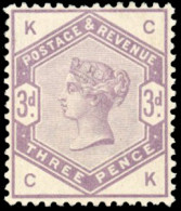 191 - 3d. Lilac. SUP. - Autres & Non Classés