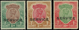 O117/O120 - Official Stamps. 3 Values. VF. - Autres & Non Classés