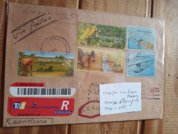.argentina Usa Reg.letter 1996.1940/3 Fauna1934-36 Airplane.ship Cv 16+.better.e7.late Post April 22. - Briefe U. Dokumente