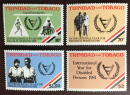 Trinidad & Tobago 1981 Year Of The Disabled MNH - Trinité & Tobago (1962-...)