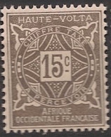 HAUTE-VOLTA - 1928 - Taxe TT N°YT. 13 - 15c Gris - Neuf Luxe** / MNH - Postage Due