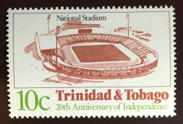 Trinidad & Tobago 1982 10c Independence Anniversary Watermark Crown To Right SG618w MNH - Trinité & Tobago (1962-...)