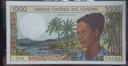 Comores. 1000 Francs. Pick 11 - Comore