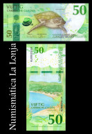 Curazao & St. Martín 50 Gulden Sea Turle 2025 Pick 3 New Sc Unc - Other & Unclassified