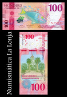 Curazao & St. Martín 100 Gulden Parrotfish 2025 Pick 4 New Sc Unc - Other & Unclassified