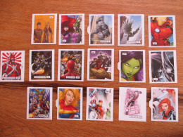Vignette Autocollant - Marvel - E. Leclerc 2020 - 17 Cartes Autocolantes - Marvel