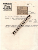 BORDEAUX . CHATEAU HAUT BRION . 1929 . FACTURE ,EXPEDITION - Facturen