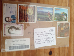 Cuba Reg Letter  To Argentina.tourism/ Bird.*2.tobacco 3002.lizard.marconi 3413/cv 9.35.e7 Reg.late Post April 22. - Lettres & Documents