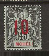1912 MH Moheli Yvert 21 - Ongebruikt