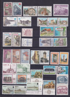 1978 EUROPA CEPT EUROPE  ANNATA  MNH** YEAR ANNéE JAHR 30 Paesi Con 65 Valori, Monumenti, Monuments (b) - Volledig Jaar