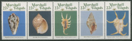 Marshall-Inseln 1987 Meeresschnecken 134/38 ZD Postfrisch (C73023) - Marshall Islands