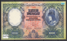 Hungary 2006. Banknote - Pengo 80. Aniversary  Commemorative Sheet Llimited Issue ! - Commemorative Sheets
