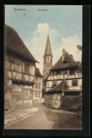 AK Windsheim, Strassenpartie Bei Der Marienkapelle - Bad Windsheim