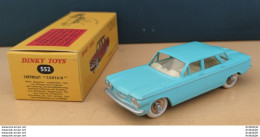 Chevrolet Corvair Bleue Dinky Toys Atlas 1:43 - Dinky