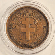 CAMEROON - 1 Franc 1943, KM# 7 (#8098) - Camerun