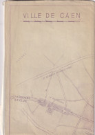 CAEN (Calvados 14) Plan Masse De La Ville De Caen Période De La Reconstruction - Geographical Maps