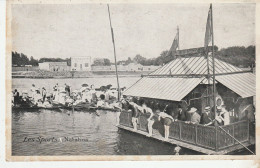 CPA LES SPORTS NATATION CARTE PUBLICITAIRE CHICOREE EXTRA LEROUX - Swimming