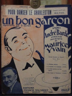 Partitura: Pour Danser Le Charleston "Un Bon Garçon" - Maurice Yvain - Other & Unclassified