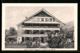 AK Eggiwil B. Signau, Hotel Löwen - Signau