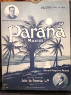 Partitura: Paraná "Maxixe" - Fernando Carriedo - Other & Unclassified