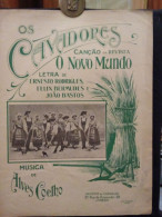 Partitura: Os Cavadores "O Novo Mundo" - Alves Coelho - Other & Unclassified