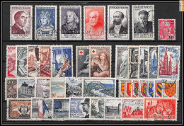 1954 Année Complète Oblitéré Très Belle Qualité Cote 252 Euros - 1950-1959