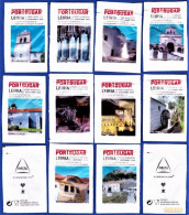 Delta Cafés, Portugal 2016 - Portsugar Leiria -|- Série Complète 10 Sachets Vides - Suiker
