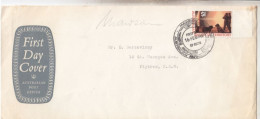 GOOD AAT FDC 1967 - Good Stamped: Sun & Dogs - FDC