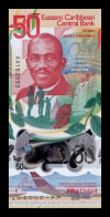 Estados Del Caribe East Caribbean 50 Dollars Commemorative 2024 Pick 62 New Polymer Sc Unc - East Carribeans