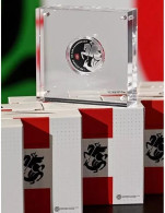 Georgia 2024 Football UEFA Georgian National Football Team At The European Championship 5 Lari Coin Silver Proof Sports - Géorgie