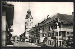 AK Huttwil, Wirtschaft Zum Rössli, Kirche - Huttwil