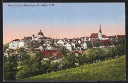 AK Menzingen, Ortsansicht Mit Kirche - Menzingen