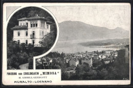 AK Muralto, Erholungsheim Mimosa Von H. Kroell-Kenngott - Muralto